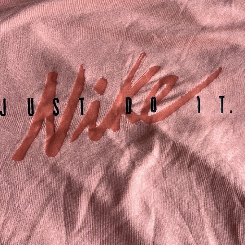 XL Nike Light Pink Crew Neck Sweatshirt
